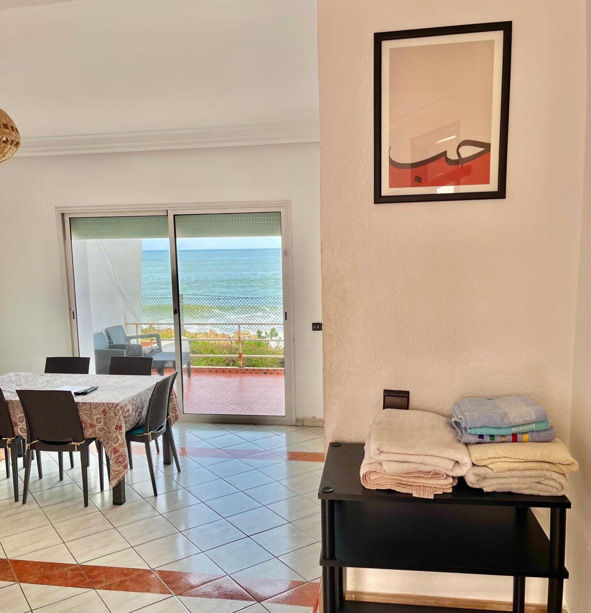 Splendid Beachfront Villa In Sidi Bouzid Beach With Pool Douar Ourlali Εξωτερικό φωτογραφία