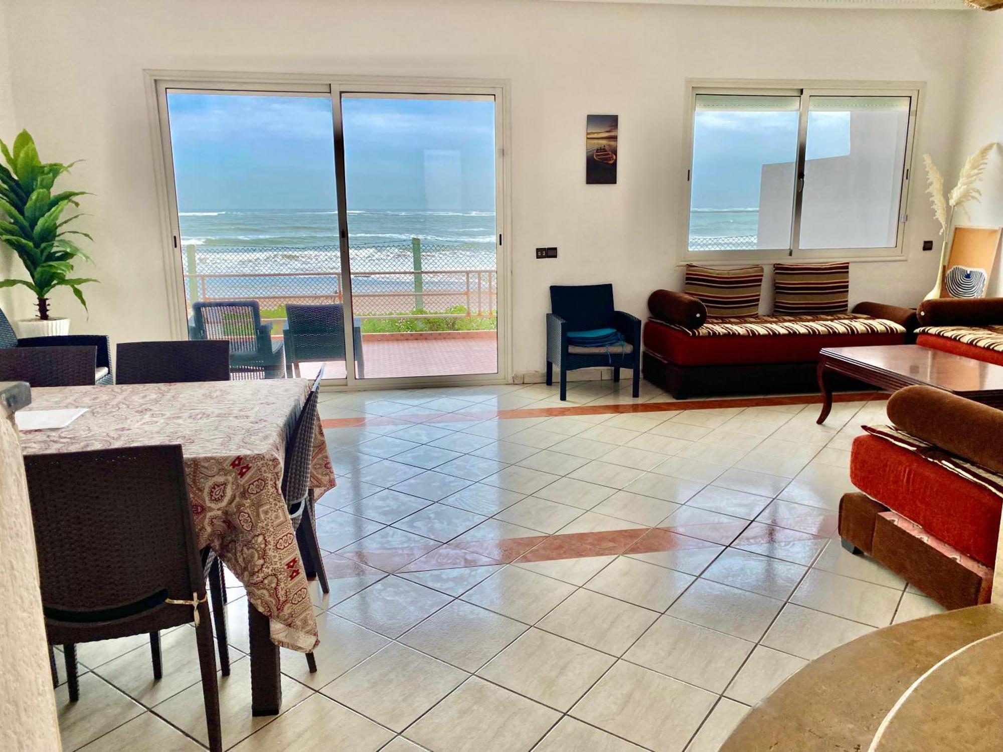Splendid Beachfront Villa In Sidi Bouzid Beach With Pool Douar Ourlali Εξωτερικό φωτογραφία