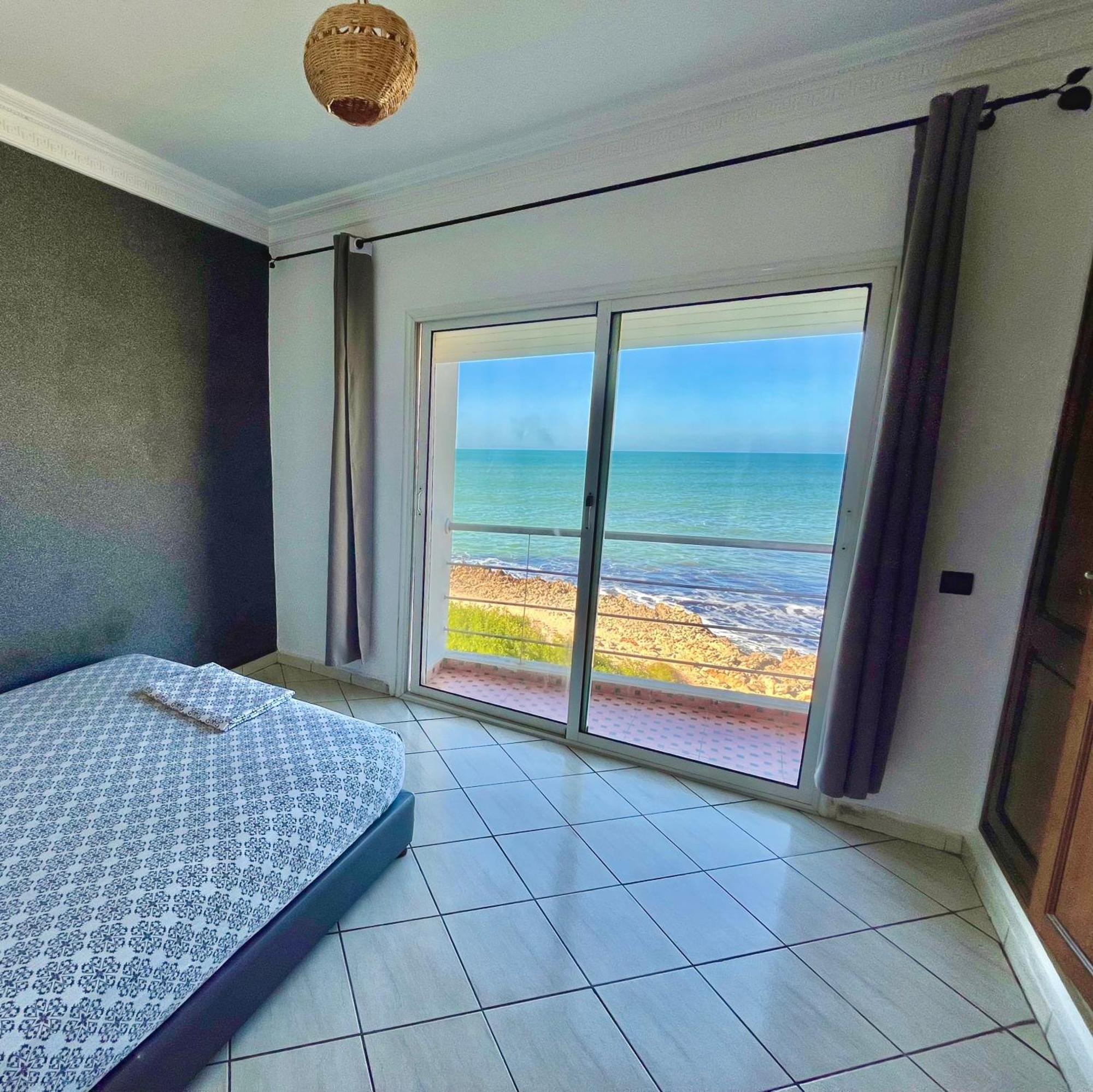 Splendid Beachfront Villa In Sidi Bouzid Beach With Pool Douar Ourlali Εξωτερικό φωτογραφία