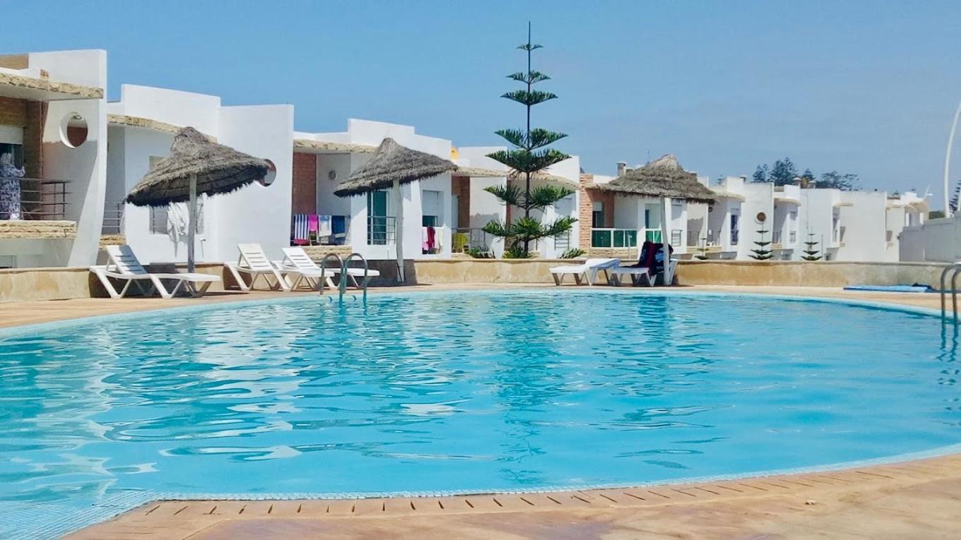 Splendid Beachfront Villa In Sidi Bouzid Beach With Pool Douar Ourlali Εξωτερικό φωτογραφία